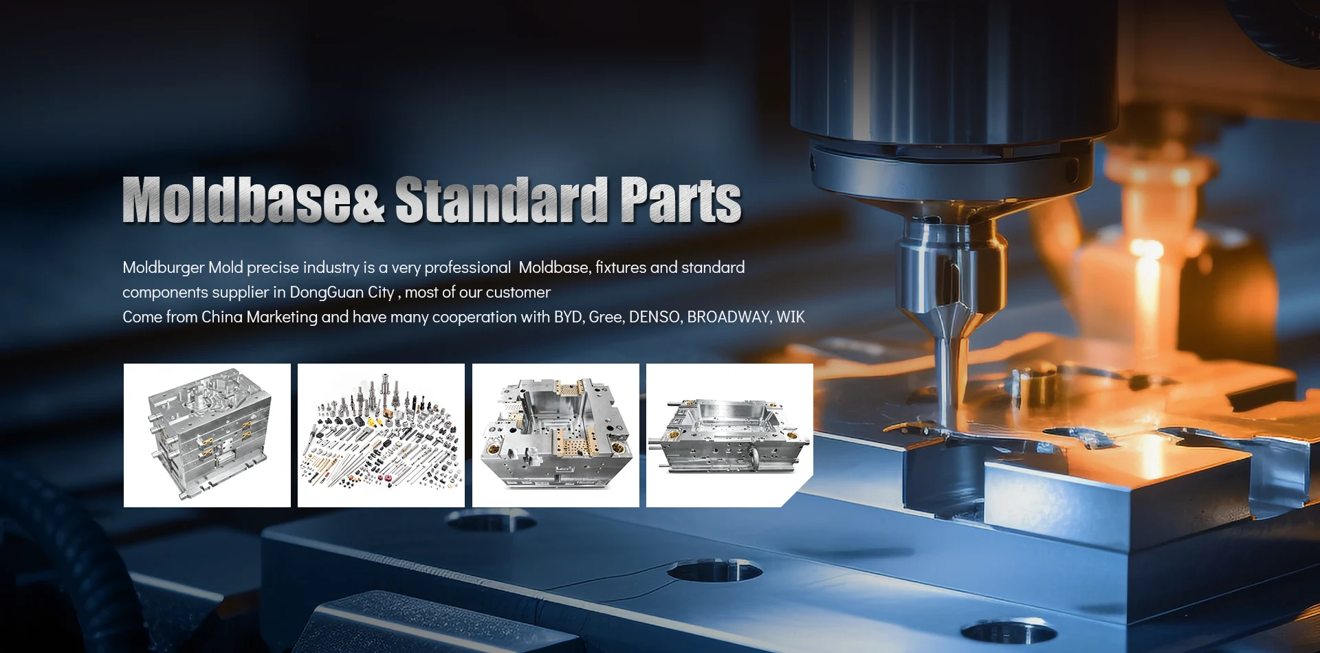 Chine Moldbase et pièce standard